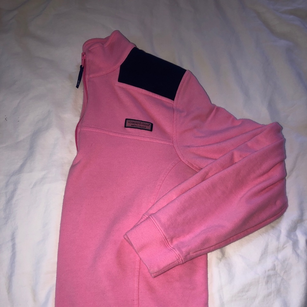 Vineyard Vines Pink/Navy Shep Shirt